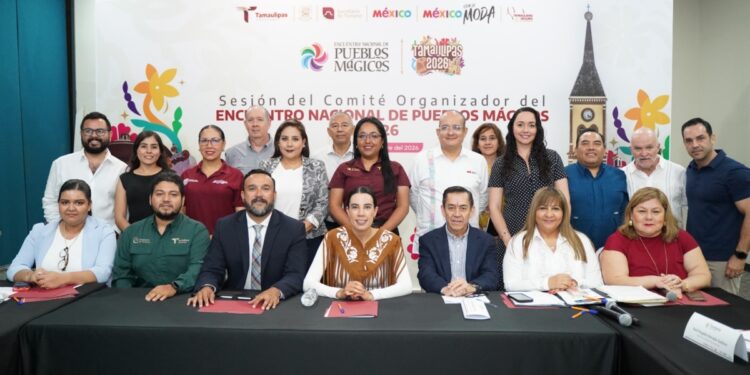 Sesionó el Comité Organizador del Encuentro Nacional de Pueblos Mágicos, en Tampico