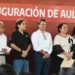 Entrega Lalo Gattás nueva aula en la Prepa Federalizada No. 2.