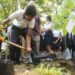 Participan estudiantes de la Secundaria Federalizada No. 1 en Ciudad Victoria, en jornada de sensibilización y reforestación