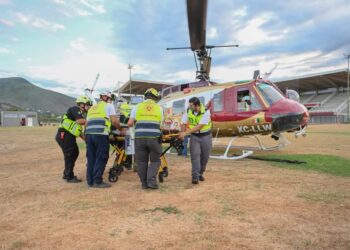 Activa SST traslado aéreo de niña de 4 días de nacida