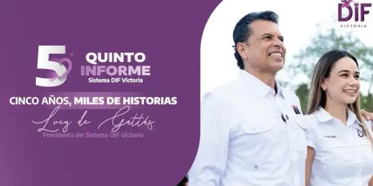 La presidenta del DIF Victoria Lucy de Gattás presentará su quinto informe de actividades.